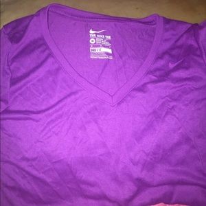 Purple Nike shirt nwot